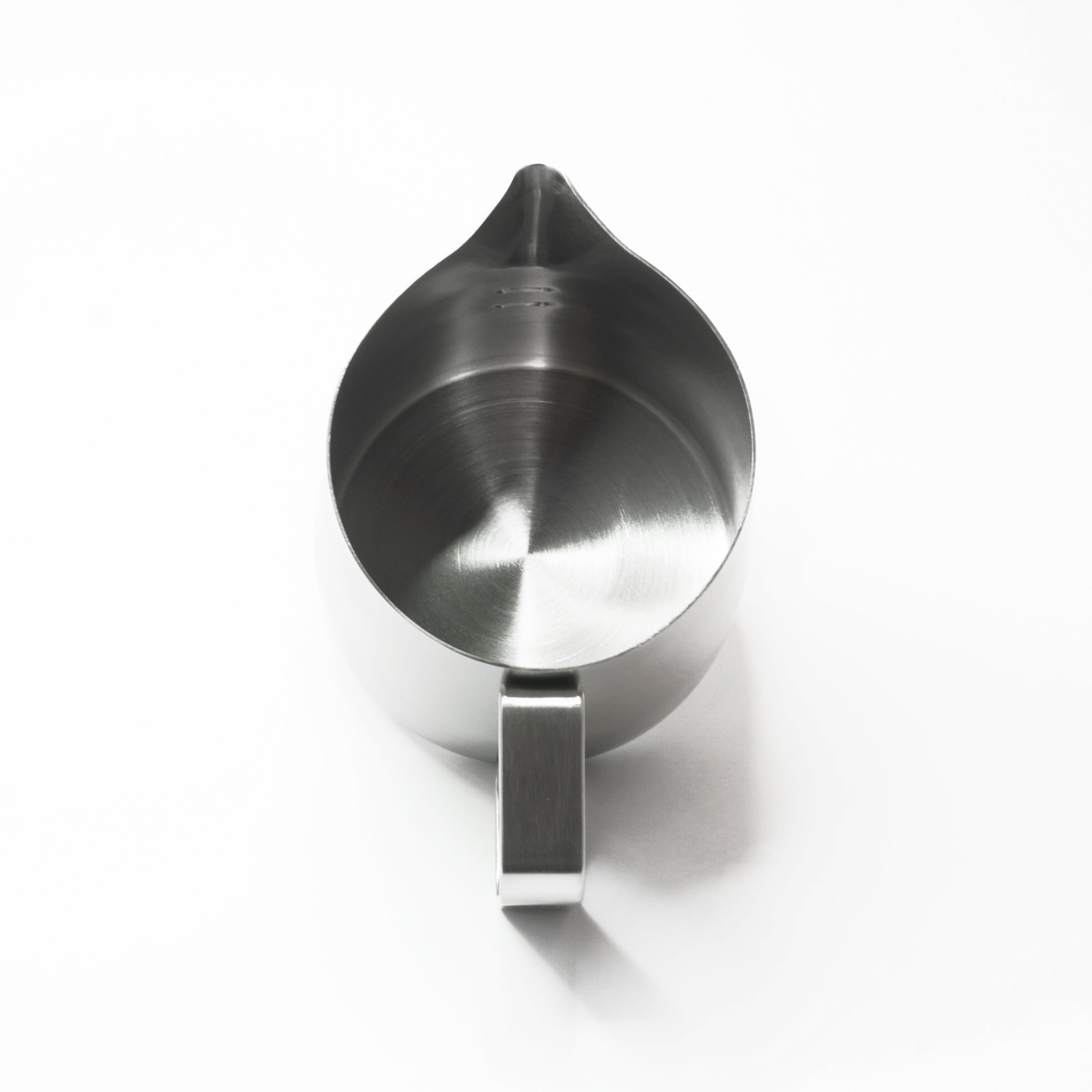 WPM 17oz Milk Pitcher with Tapered Spout and Dual Volume Indicator